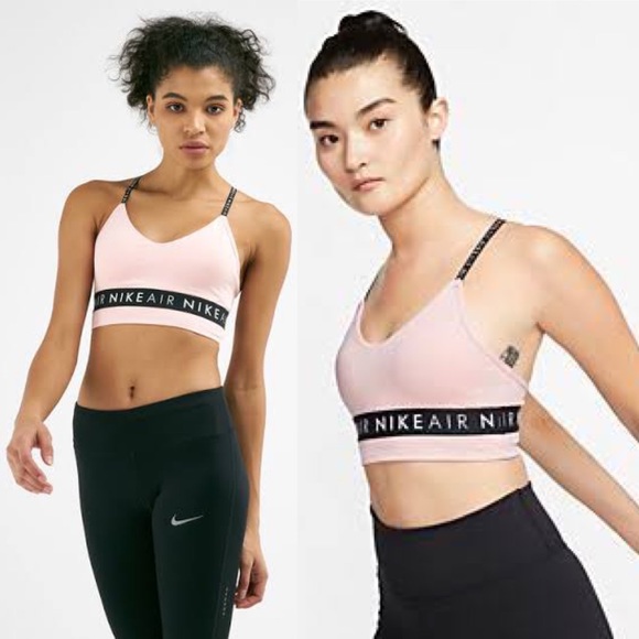 Nike ➰ ladies pink Indy sports bra L - Picture 8 of 14